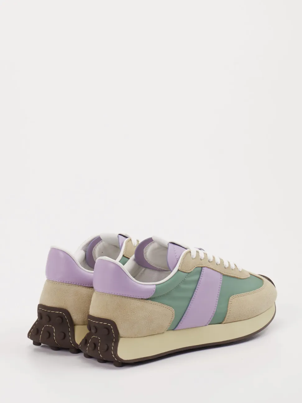 Tod's – Retro-Sneaker aus Veloursleder und Textil
