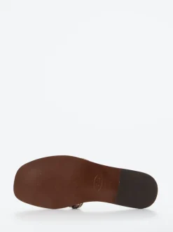 Tod's – Slides aus Kalbleder mit Nietenbesatz