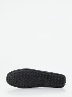 Tod's – Slipper aus Kalbleder in Schwarz