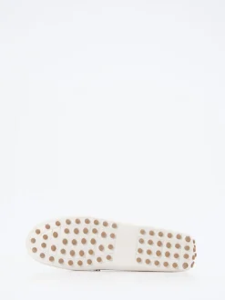 Tod's – Slipper aus Kalbleder Elfenbeinweiß