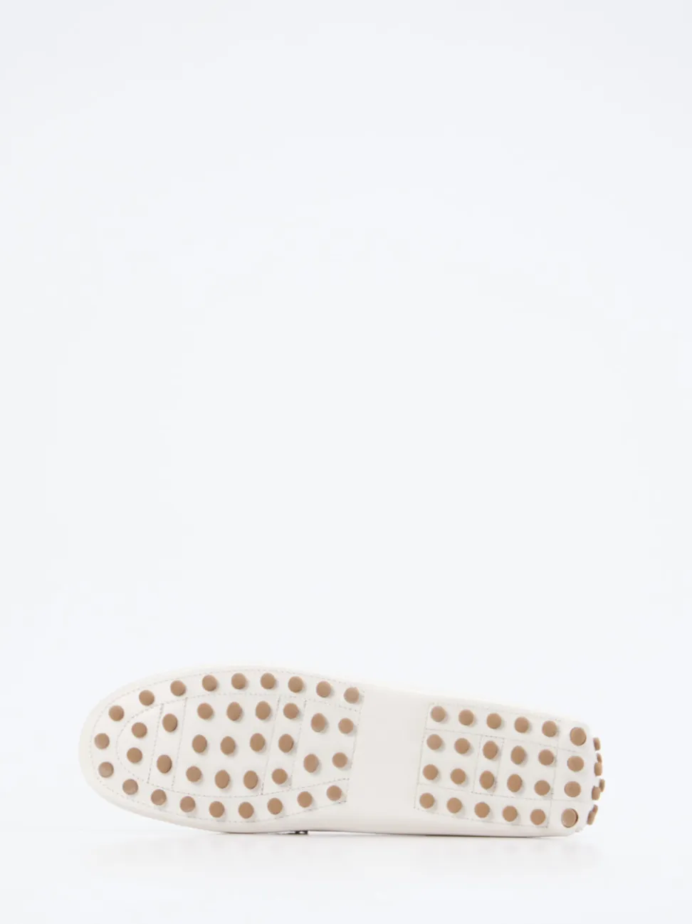 Tod's – Slipper aus Kalbleder Elfenbeinweiß