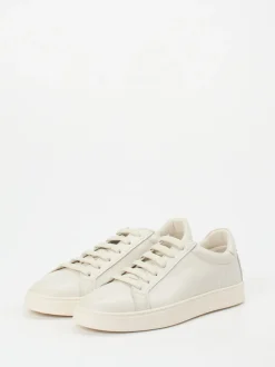 Tod's – Sneaker aus Kalbleder cremeweiß