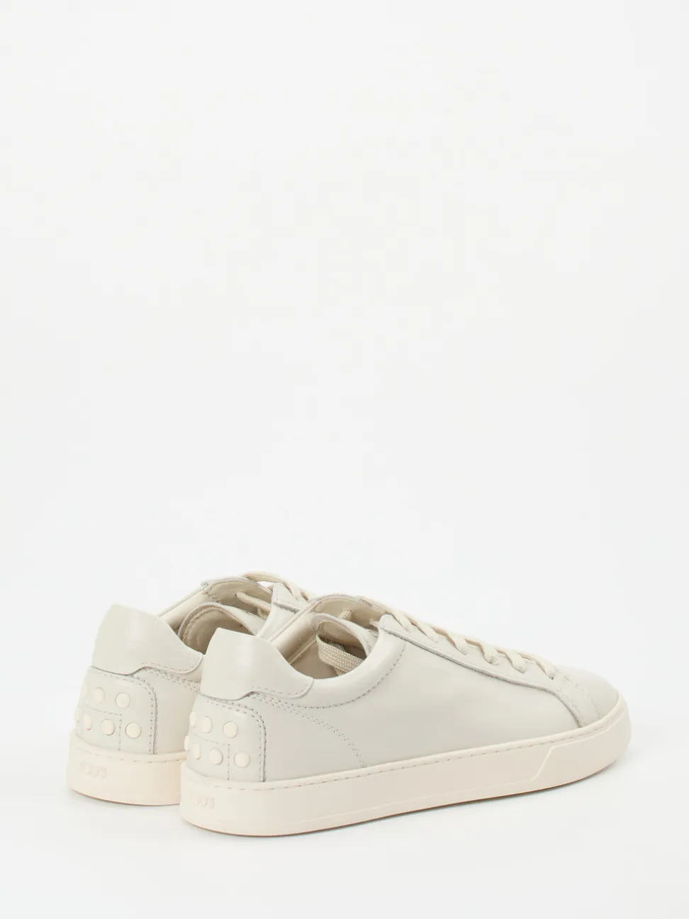 Tod's – Sneaker aus Kalbleder cremeweiß