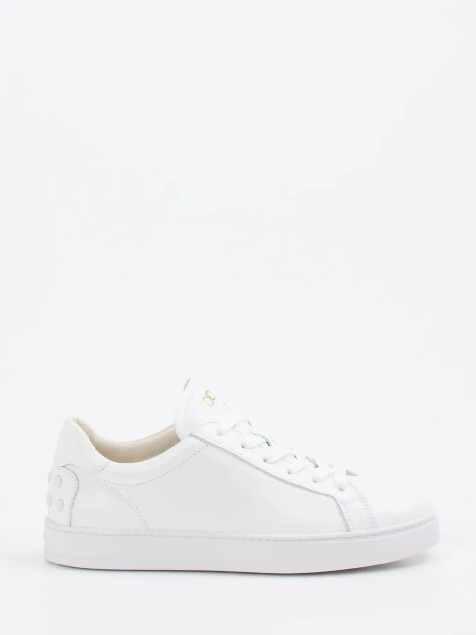 Tod's – Sneaker aus Kalbleder in Weiß