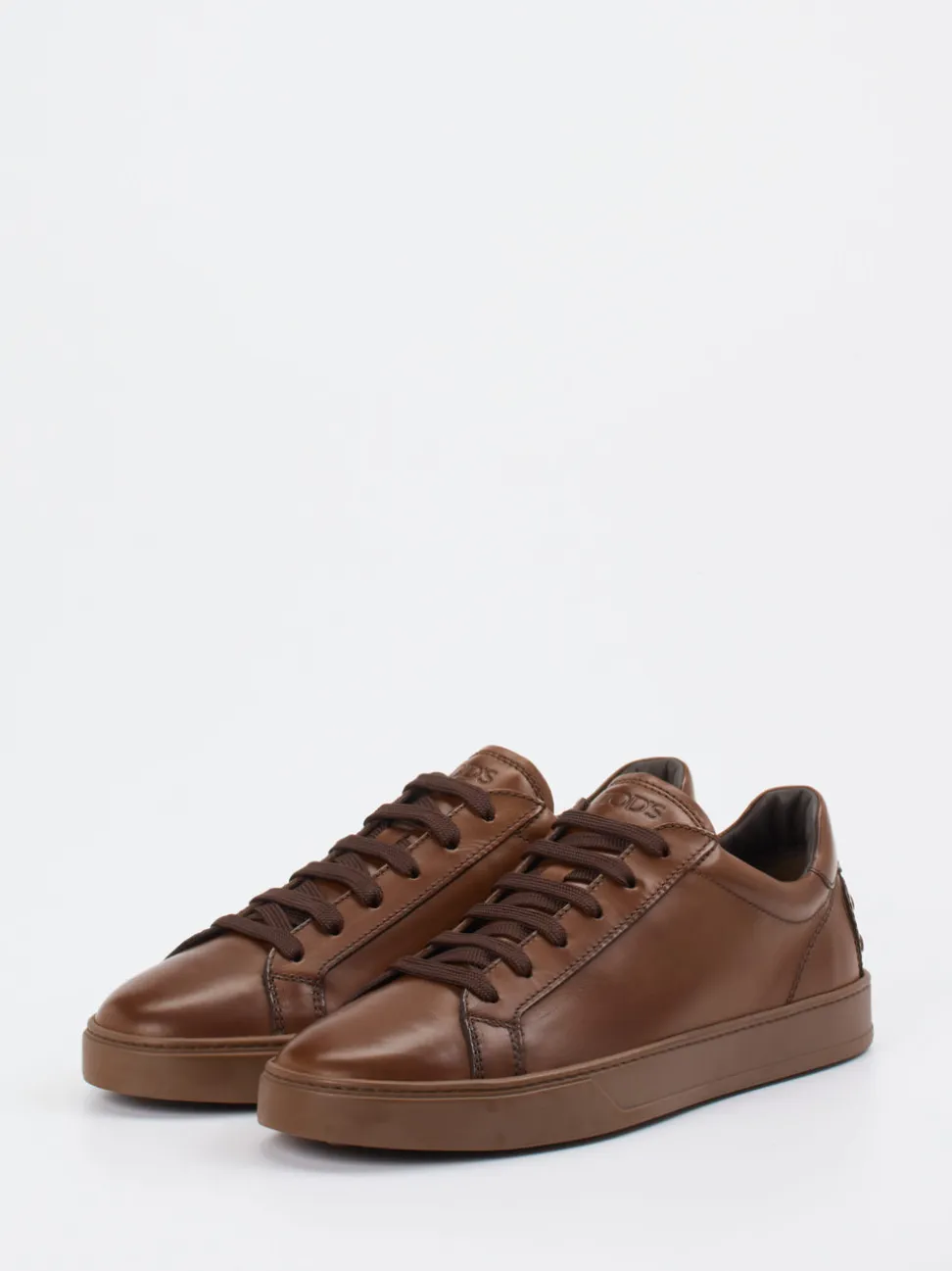 Tod's – Sneaker aus Kalbleder in Braun