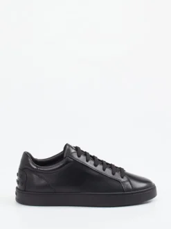 Tod's – Sneaker aus Kalbleder schwarz