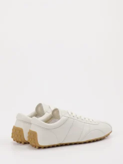 Tod's – Sneaker aus Lammleder in Offwhite