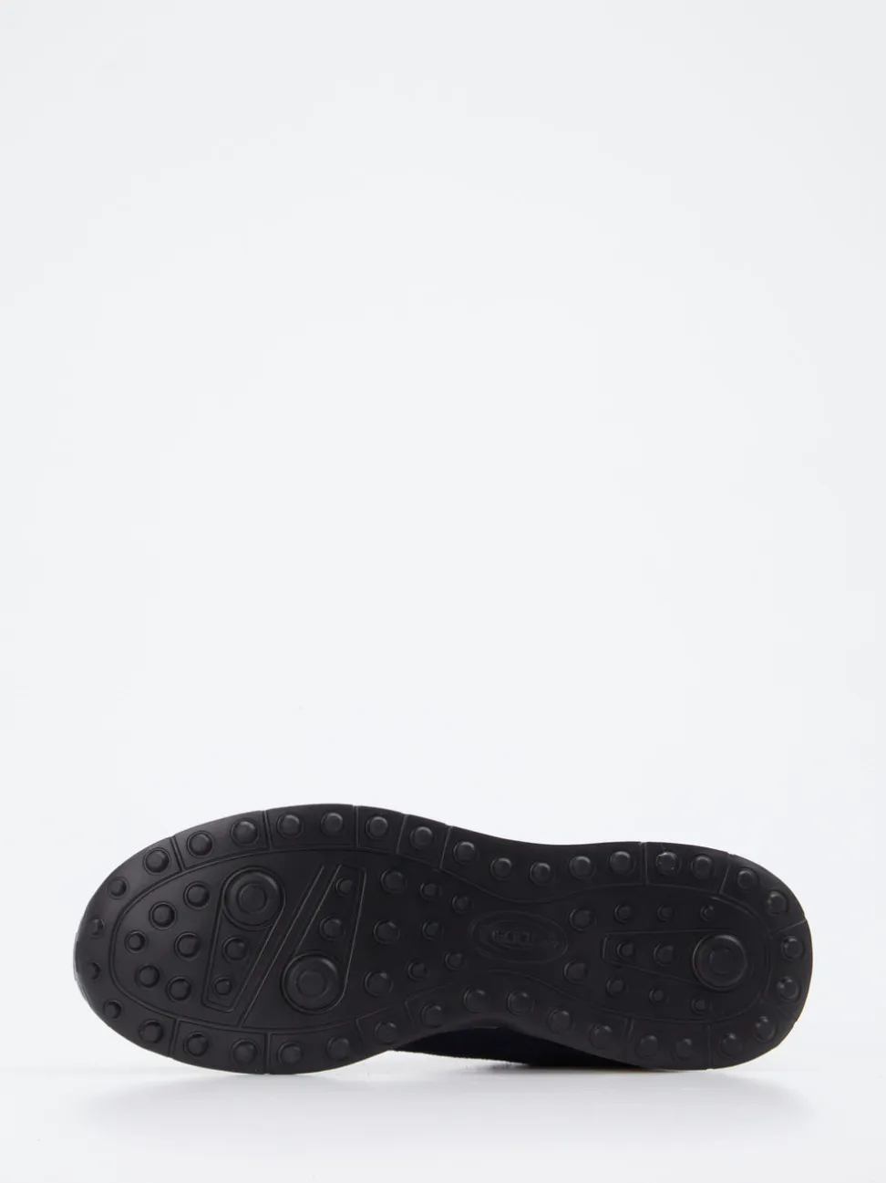 Tod's – Sneaker aus Velour und Textil Dunkelblau