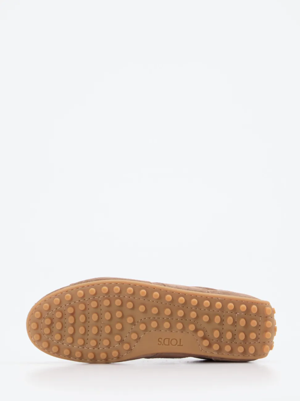 Tod's – Sneaker aus Veloursleder in Taupe