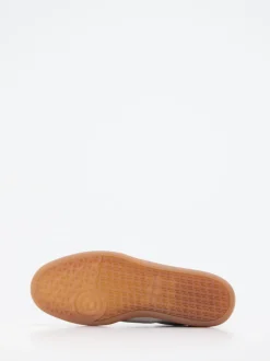 Tod's – Sneaker aus Velours- und Glattleder hellgrau