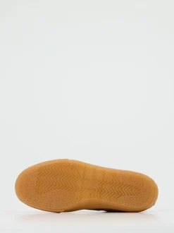 Tod's – Sneaker aus Veloursleder in Sandbeige