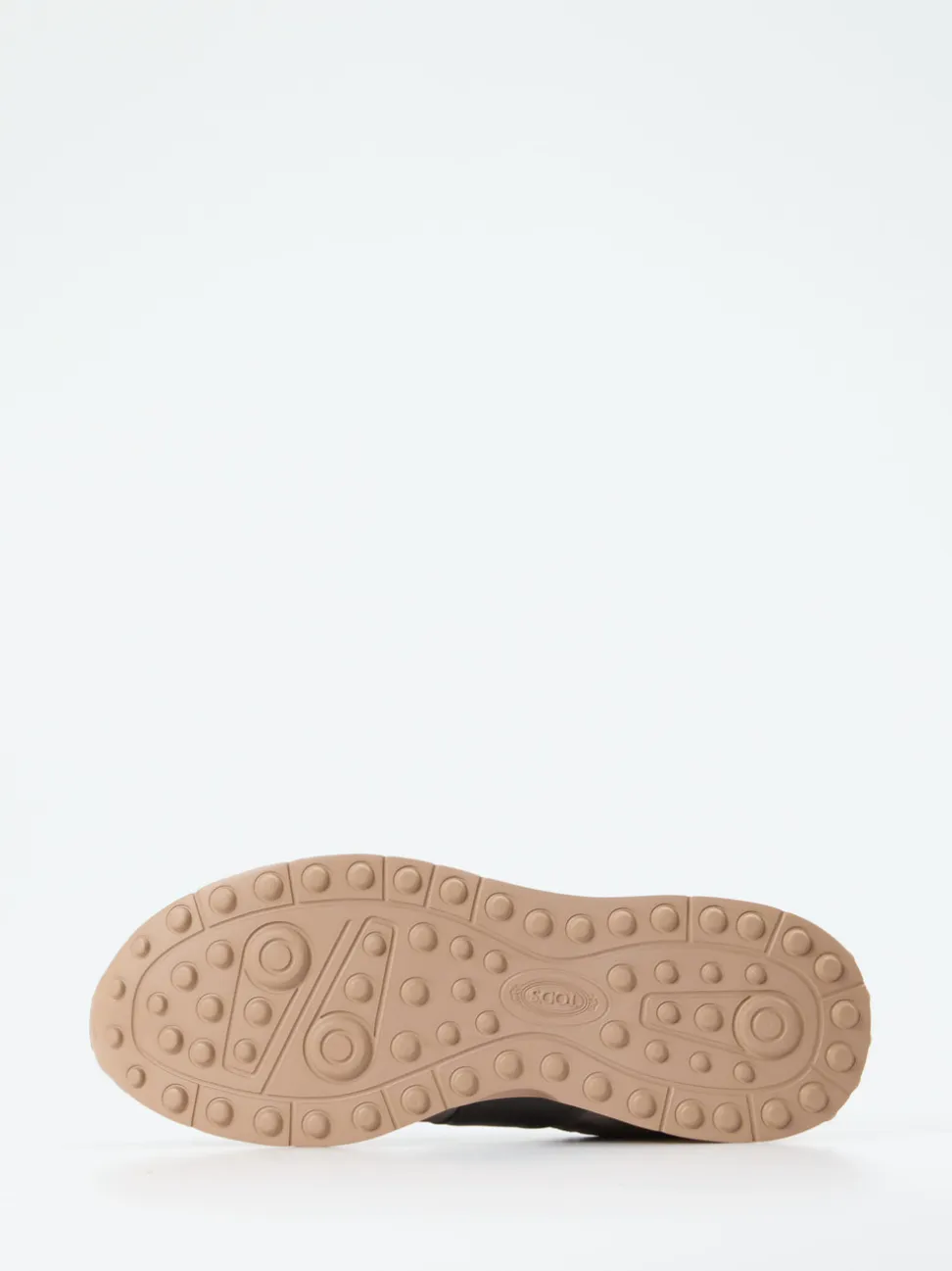 Tod's – Sneaker aus Veloursleder in Grau