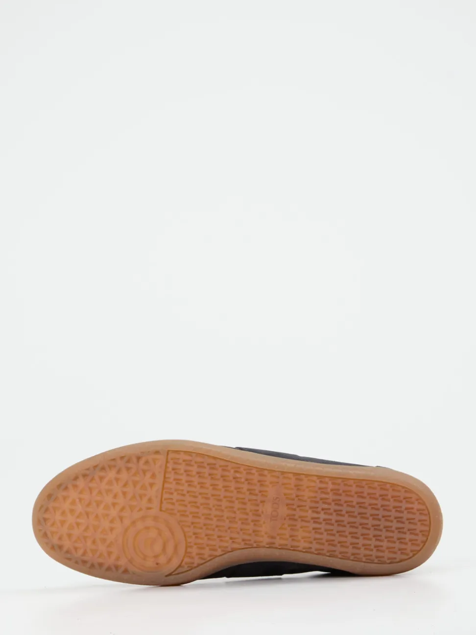 Tod's – Sneaker aus Veloursleder dunkelblau