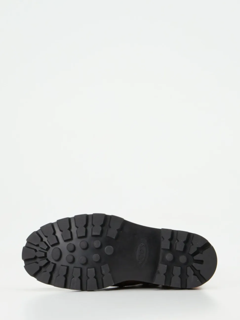 Tod's – Stiefelette aus Veloursleder in Braun