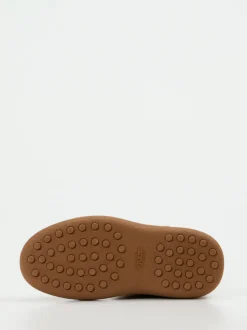 Tod's – Winterboots aus Veloursleder kastanienbraun