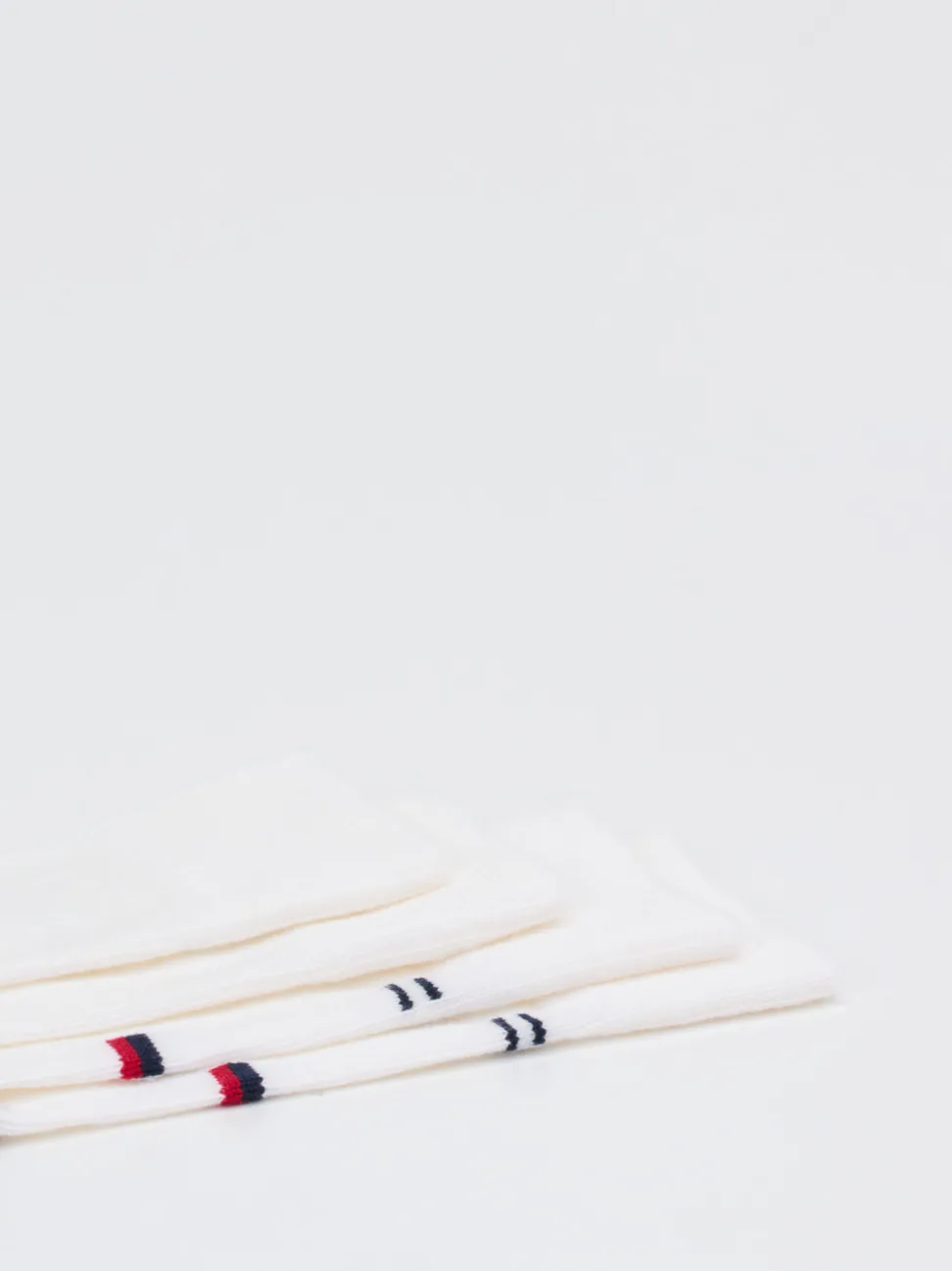 Tommy Hilfiger – Crew-Socken aus Baumwollmix Weiß