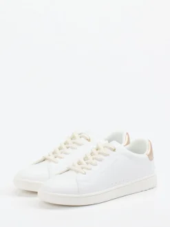 Tommy Hilfiger – Sneaker aus Synthetik in Weiß