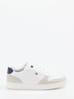 Tommy Hilfiger – Sneaker aus Synthetik in Weiß