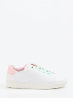 Tommy Hilfiger – Sneaker aus Synthetik in Weiß