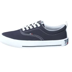 Tommy Hilfiger – Sneaker aus Textil in Dunkelblau
