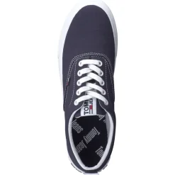 Tommy Hilfiger – Sneaker aus Textil in Dunkelblau