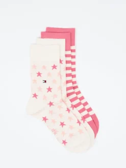 Tommy Hilfiger – Socken aus Textil in Pastelltönen