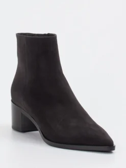 Truman's – Ankle Boots aus Veloursleder anthrazit