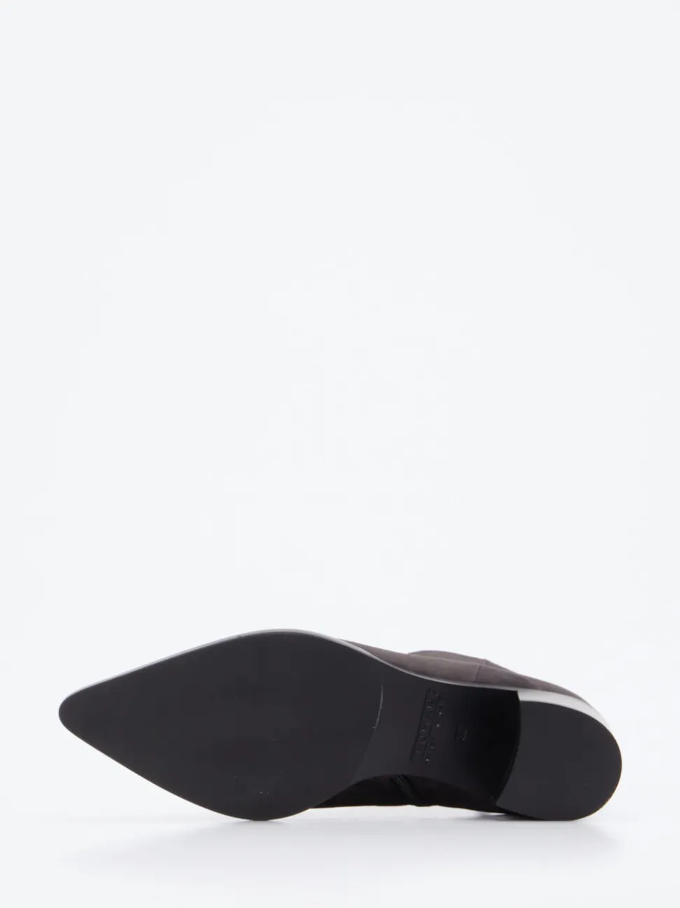 Truman's – Ankle Boots aus Veloursleder anthrazit