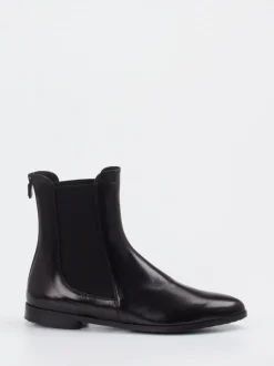 Truman's – Chelsea Boots aus Veloursleder Schwarz