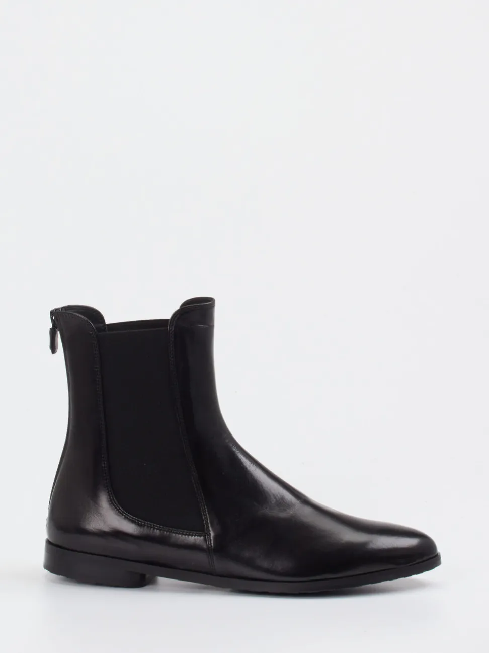 Truman's – Chelsea Boots aus Veloursleder Schwarz