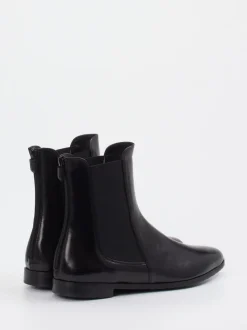 Truman's – Chelsea Boots aus Veloursleder Schwarz