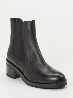 Truman's – Chelsea Boots aus Kalbleder schwarz