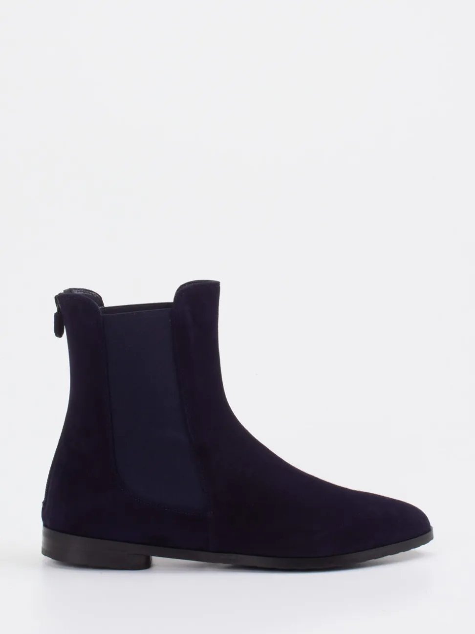 Truman's – Chelsea Boots aus Veloursleder Dunkelblau