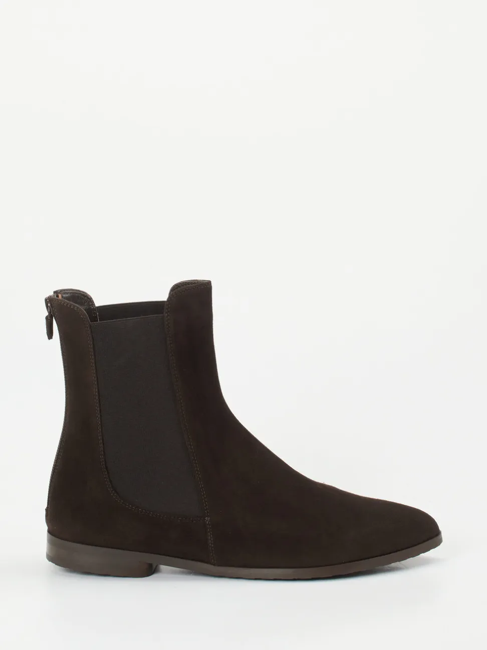 Truman's – Chelsea Boots aus Veloursleder Braun