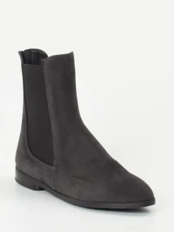 Truman's – Chelsea Boots aus Veloursleder grau