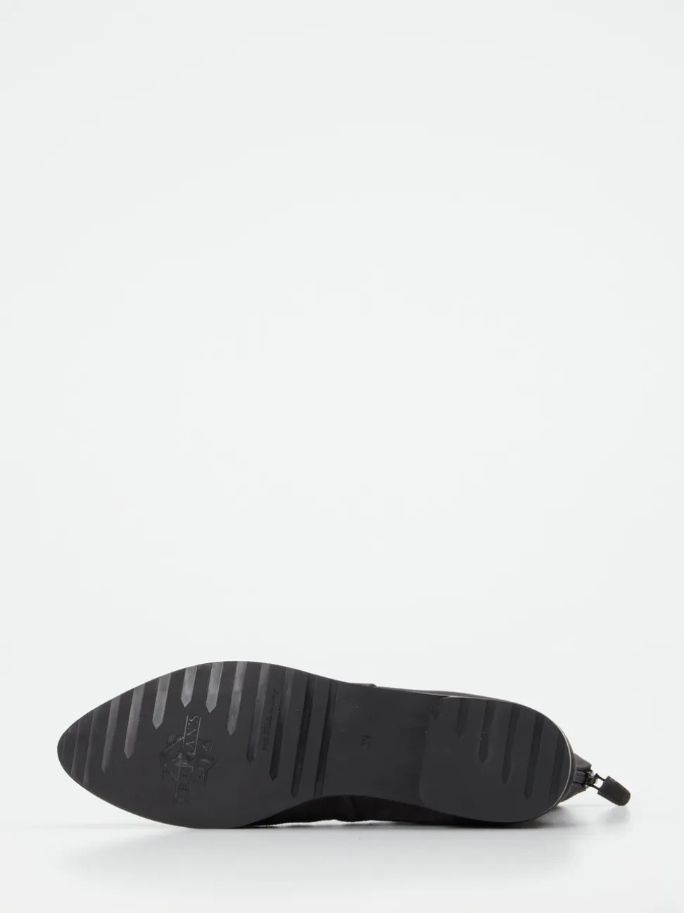 Truman's – Chelsea Boots aus Veloursleder grau
