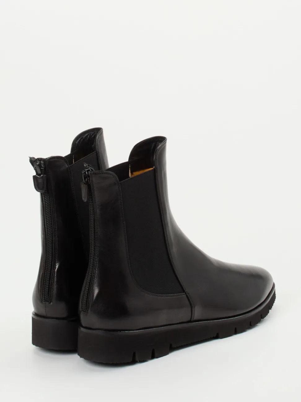 Truman's – Chelsea-Stiefelette aus Lammleder schwarz
