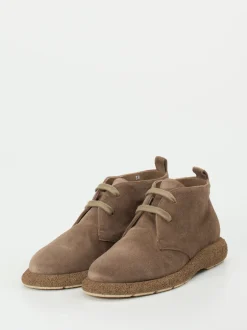 Truman's – Desert Boots aus Veloursleder braun