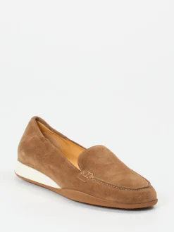 Truman's – Komfort-Loafer aus Veloursleder cognac