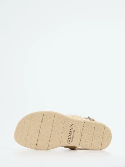 Truman's – Komfortsandale aus Elchleder Beige