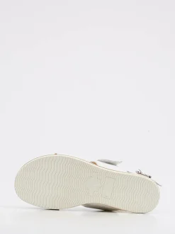 Truman's – Komfortsandale aus Hirschleder Offwhite