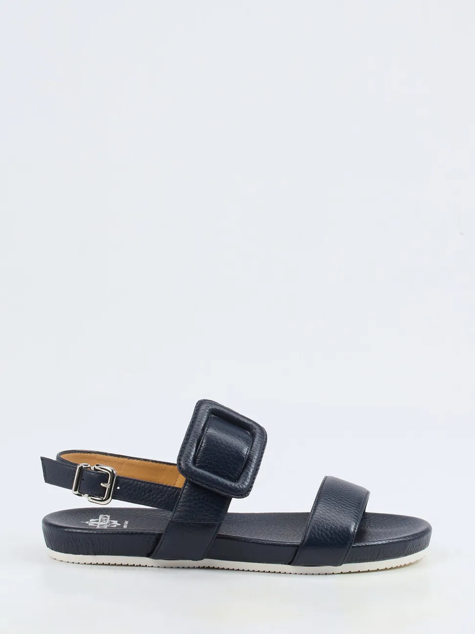 Truman's – Komfortsandalen aus Elchleder Dunkelblau