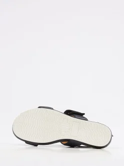 Truman's – Komfortsandalen aus Elchleder Dunkelblau