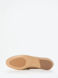 Truman's – Loafer aus genarbtem Hirschleder beige