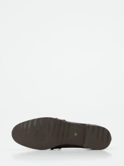 Truman's – Loafer aus geprägtem Leder Dunkelbraun