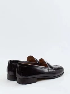 Truman's – Loafer aus Hochglanzleder Dunkelbraun