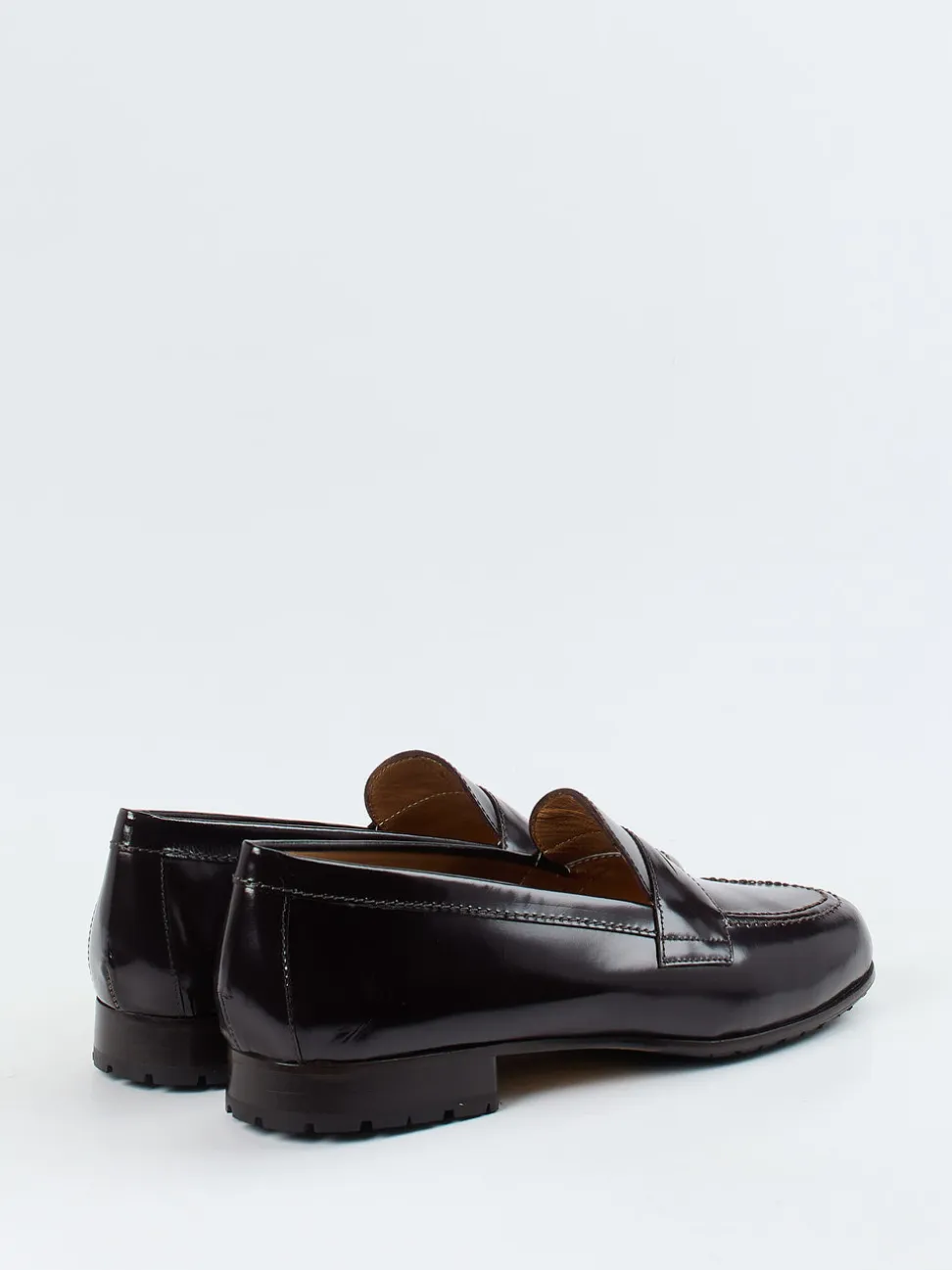 Truman's – Loafer aus Hochglanzleder Dunkelbraun