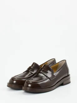Truman's – Loafer aus Hochglanzleder in Braun
