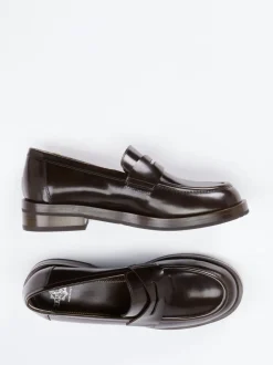 Truman's – Loafer aus Hochglanzleder in Braun
