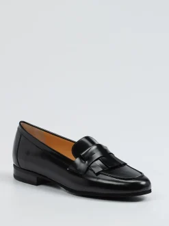 Truman's – Loafer aus Hochglanzleder Schwarz